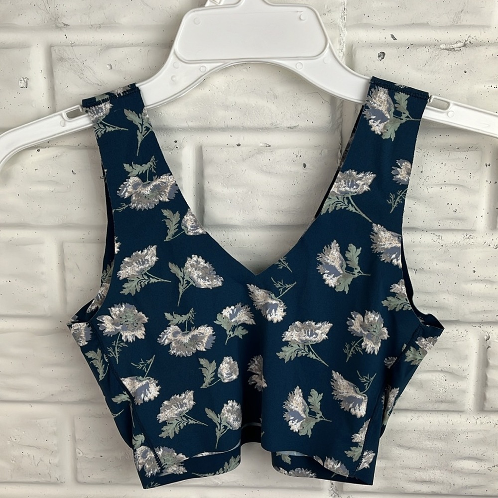 LUCKY BRAND BRALETTES SET OF 2 FLORAL AND OFF WHITE SEEMLESS SIZE SMALL NWOT - Picture 10 of 14